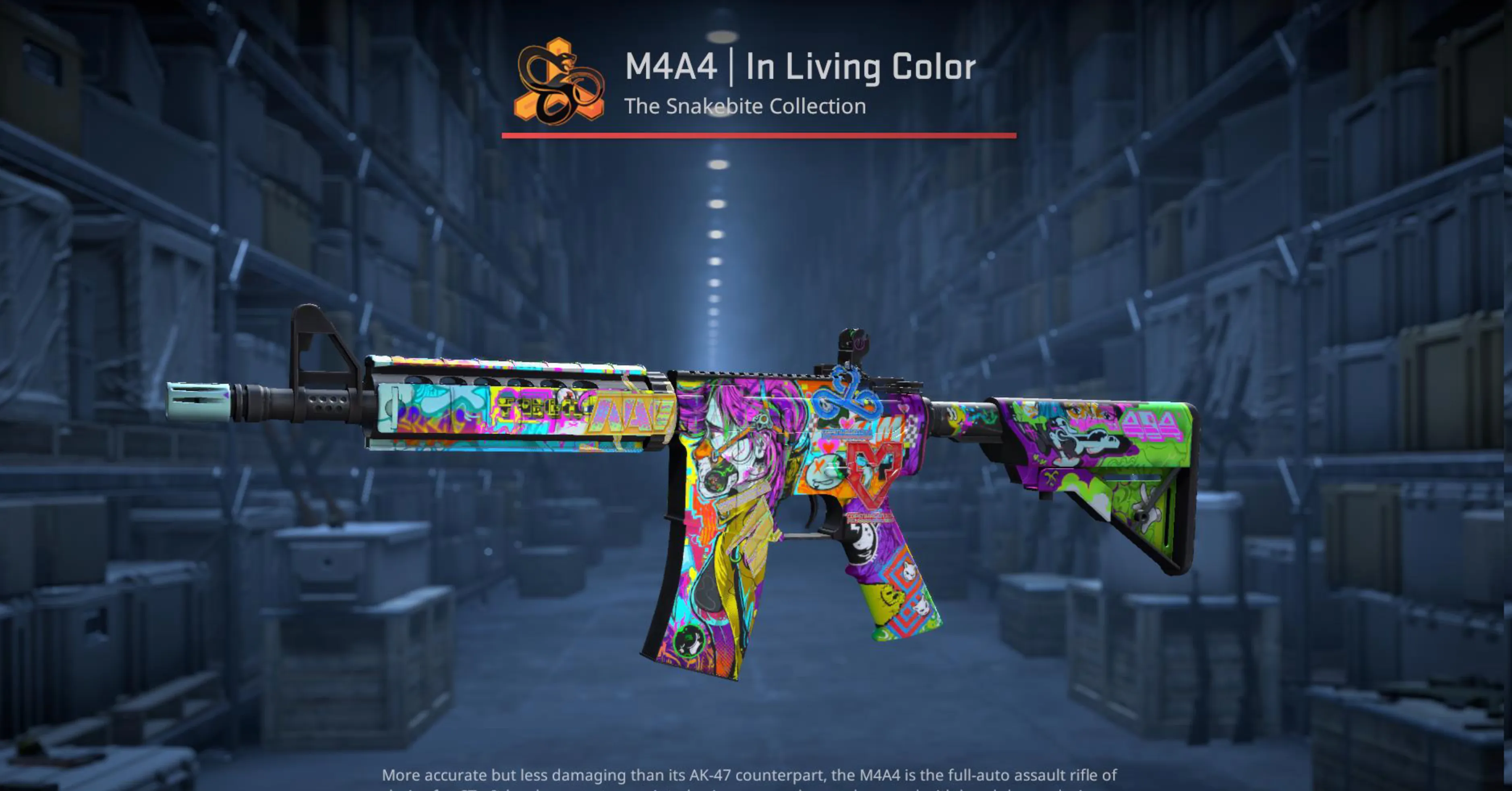 M4A4 In Living Color cs2